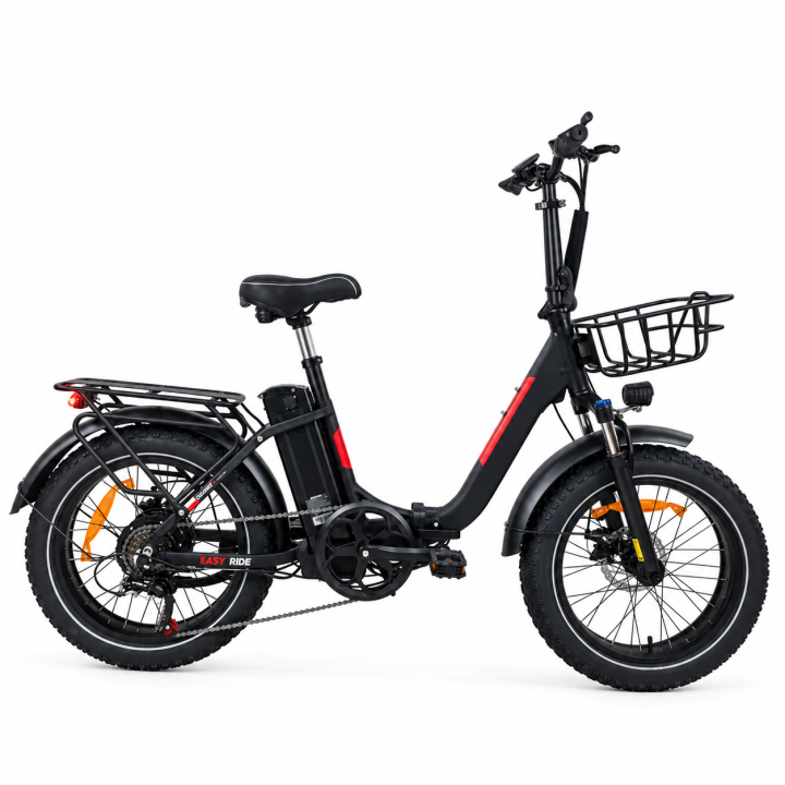 Easy Ride Fat bike électrique pliant 20 pouces